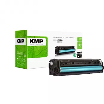 KMP H-T144 sort kompatibel tonerpatron til HP Color LaserJet Pro CP1525n, CP1525nw, LaserJet Pro CM1415fn, CM1415fnw (1227,0000)