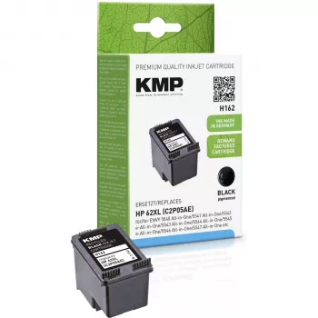 KMP H162 kompatibel printerpatron sort 12ml til HP 62XL C2P05AE