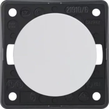 Berker 936562509 SCHUKO-stikkontakt 1-fag IP44 hvid indbygning
