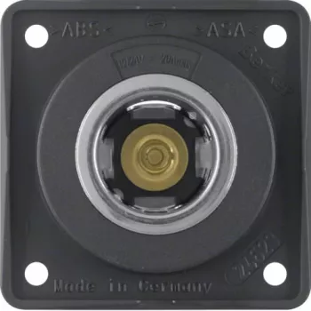 Berker stikkontakt 845712505 12V antracit mat