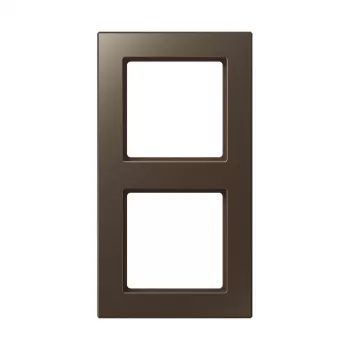 JUNG AC 582 MO ramme 2-fag brun duroplast 84x155 mm