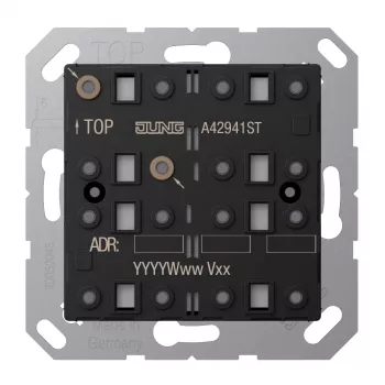 JUNG KNX tryksensor-modul A 4294 1ST, 4-kanal, F40, Secure, serie AS/A