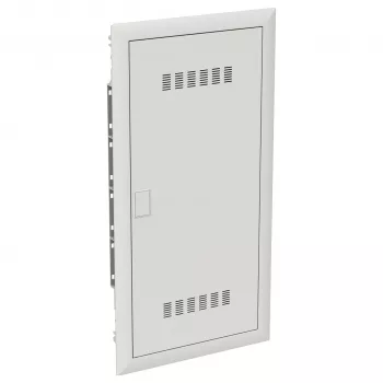 Striebel & John UK648MV Media VT UP Patch Panel 4 Rows Ventilated Transparent Door White