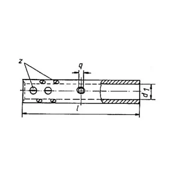 KLAUKE rørskrueforbindelse 16 mm² 553R