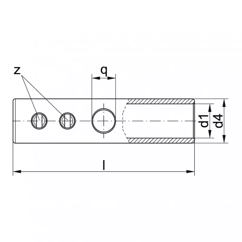 KLAUKE rørskrueforbindelse 16 mm² 553R
