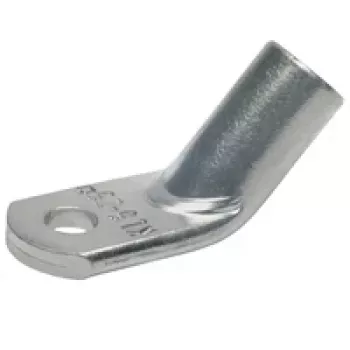 Klauke 49R1245 rørkabelsko, 120 mm², fortinnet kobber, 45° vinklet, M12 bolthul