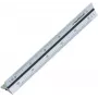 Rumold trekantlineal 10,0 cm sølv