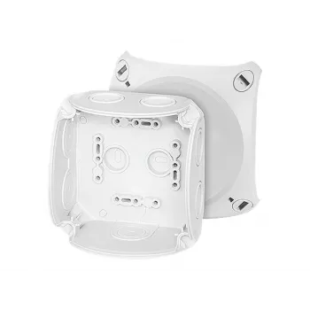 HENSEL DK 0400 G kabel forgreningsdåse, grå (RAL 7035), uden klemmer