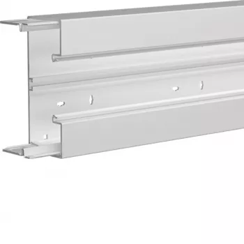 Hager BRH6517019016 underdel til brystningskanal front-snap 65x170 mm 2 m trafikhvid