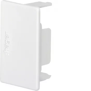 HAGER LF3004569016 endekappe trafikhvid 30x45 mm