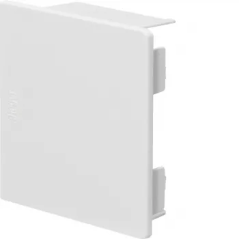 HAGER endestykke LF6006069016 60x57 mm trafikhvid (RAL 9016) til Tehalit LF kabelkanal