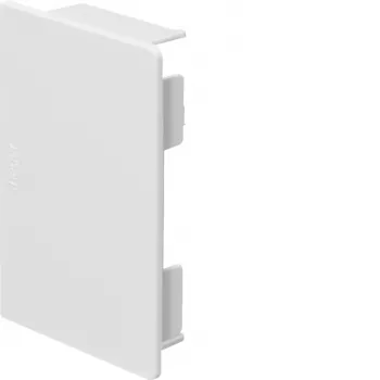 HAGER endestykke halogenfri til LF/LFH 60x90 mm trafikhvid (RAL 9016) LF6009069016