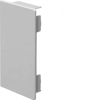 HAGER LF6011067035 endestykke halogenfri lysegrå 60x110 mm