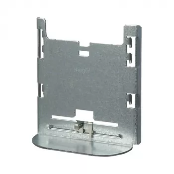 Hager G2271 stålskinneskinne - 35 mm x 7,5 mm x 2000 mm - perforeret DIN-skinne - pakke med 10 stk.