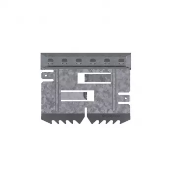 Hager BRS651309 koblingspar, elektrisk/mekanisk, stålplade 65x130 mm
