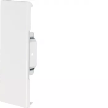HAGER dækselendestykke BRS6517069016 stålplade 68x170 mm OT80 mm