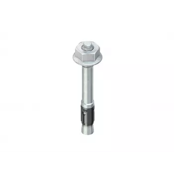 Niedax DAM6X5 gennemstiksanker, M6-gevind, tykfilm-passiveret, DIN 50 961