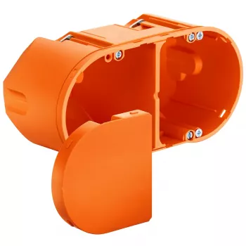 Kaiser Elektro 9062-94 lufttæt hulrums-elektronikdåse, orange, halogenfri