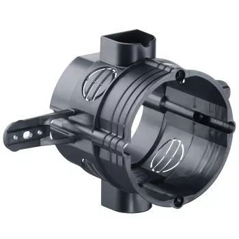 Kaiser Elektro isolerende forlængerring 1155-02, 12 mm, grå