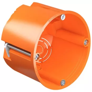 KAISER ELEKTRO 9064-02 apparatdåse, orange, IP30, VDE, 62 mm