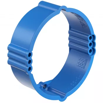 Kaiser pudsudligningsring 24 mm underputz 3 skruekoblinger UP1