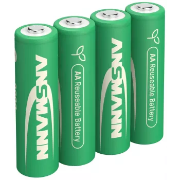 ANSMANN 4x AA 2800 mAh NiMH-akkuer (Mignon) - 1322-0027