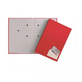 PAGNA Signature Folder A4 rød med visitkortholder 24205-01