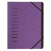 Pagna 40058-10 dokumentmappe 7 lommer 1–7, A4, aubergine