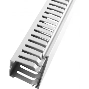 LICATEC Kabelkanal 50 x 75 mm halogenfri grå 7672-1