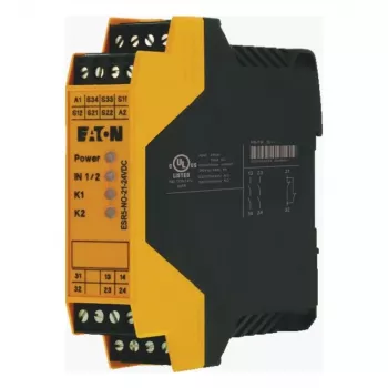 EATON ESR5-NO-21-24VDC sikkerhedsrelæ nødstop 24V DC 2NO+1NC DIN-skinne