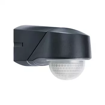 ESYLUX RC 230i Passiv infrarød bevægelsessensor til loft/væg 20 m, sort, IP54, 2500 lux, 2,5 m