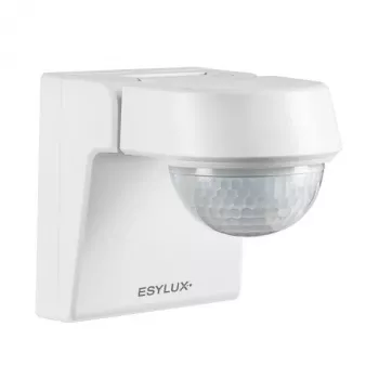 ESYLUX Defensor MD 230° 40 IR PIR-bevægelsessensor IP55 hvid 230V
