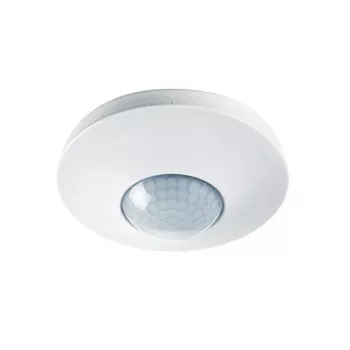 ESYLUX MD-C 360i/8 MIC Passiv infrarød sensor (PIR) - kabelbundet - 8 m - loft - indendørs - hvid