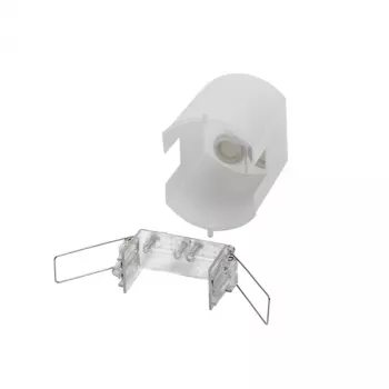 ESYLUX EP10425929 overfladehus hvid polypropylen 63x63mm