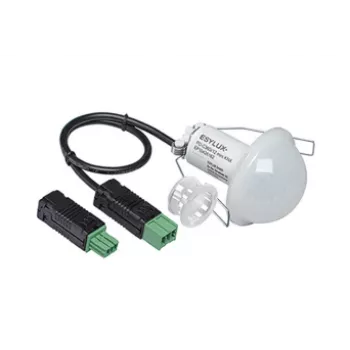 ESYLUX PD-C 360i/12 mini KNX Passiv infrarød sensor (PIR) - loftmontering - 12m - hvid