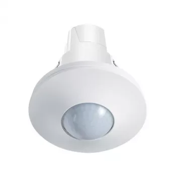 ESYLUX PD-C 360 loft-tilstedeværelsessensor, 360° PIR, DALI, hvid