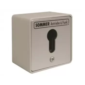 SOMMER S12760-00001 nøglekontakt 1 kontakt uden cylinder overflademontering