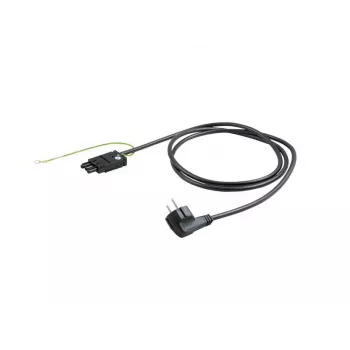 Bachmann netkabel - netdel (M) 1,8 m sort Schuko til IEC C13