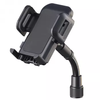 K&M 19762 smartphoneholder til mikrofonstativ, sort