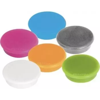 FRANKEN MagFun magneter blandede farver 10-pak 32 mm disc ferrit