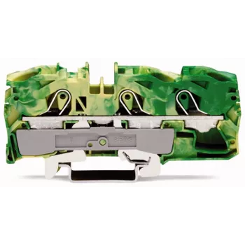 WAGO 2016-1307 3-Conductor Ground Terminal Block, 16 mm²