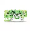 WAGO 2002-1407 4-leder beskyttelseslederklemme 0,25-2,5 mm² 4 mm² grøn-gul