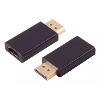S CONN DisplayPort 1.4 til HDMI-adapter 4K 60Hz sort