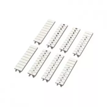 Phoenix Contact 1050017:0091 - Terminal Block Marker - 10 Piece(s) - Polymer - White - V2 - 5 mm