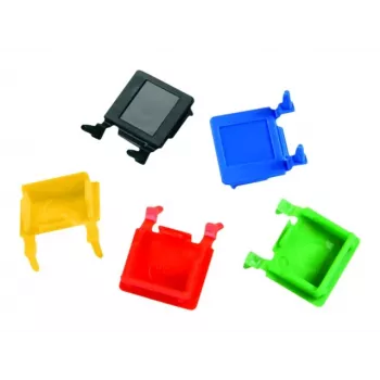 Telegärtner beskyttelseshylster til RJ45-stik - sort (RAL 9005) - 100-pak