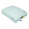 Telegärtner ODB54 fiberoptisk splice-boks kabinet, IP54, vægmontering, lysegrå (RAL 7035)
