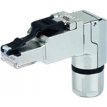 Telegärtner J00026A4114 RJ45 Cat6A rustfrit stål afskærmet feltmonterbart stik T568A