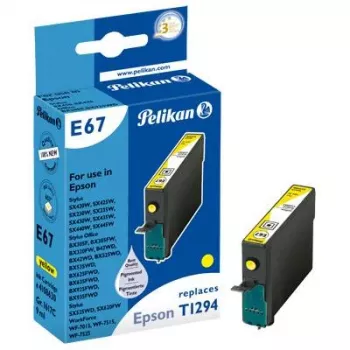 Pelikan kompatibel blækpatron til Epson T1294 gul (11,3 ml, 500 sider) - 1021430680