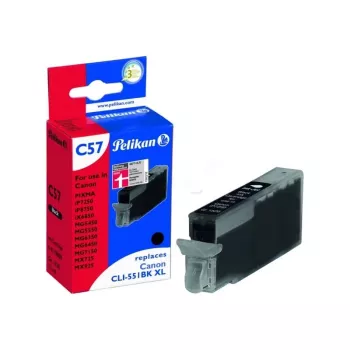 Pelikan blækpatron til Canon CLI-551BK XL sort high yield kompatibel