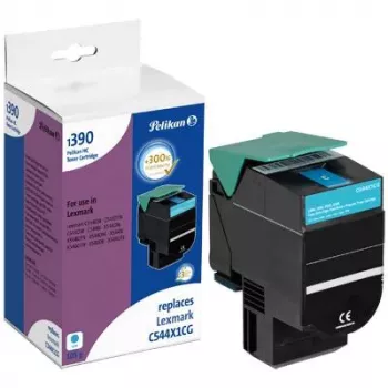 Pelikan toner til Lexmark C544X1CG cyan